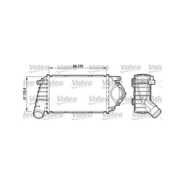 Intercooler Valeo 817486 VALEO
