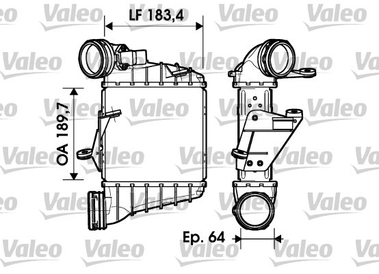 Intercooler Valeo 817558 VALEO