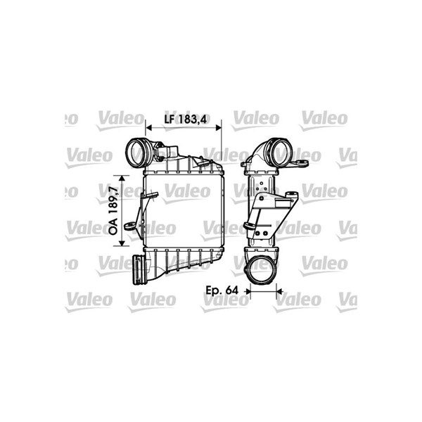 Intercooler Valeo 817558 VALEO Intercooler Valeo 817558 VALEO