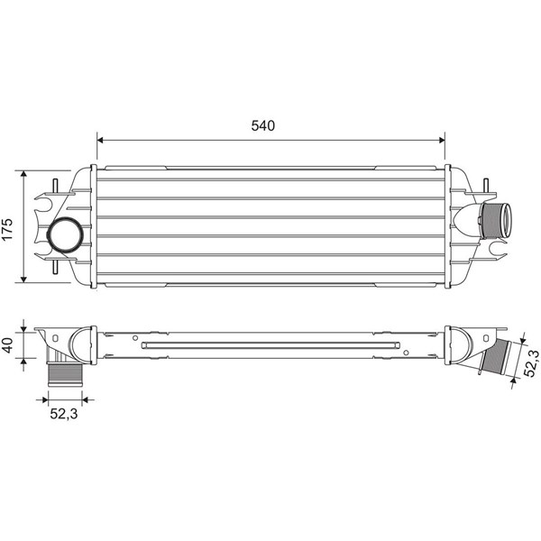 Intercooler Valeo 817636 VALEO