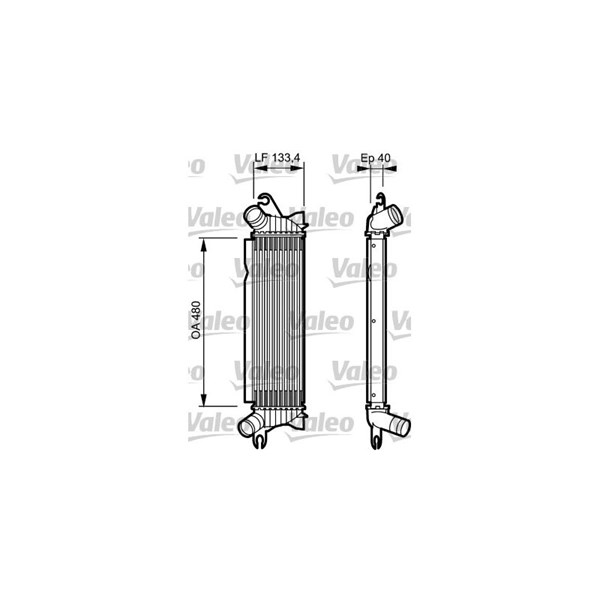 Intercooler Valeo 817654 VALEO Intercooler Valeo 817654 VALEO