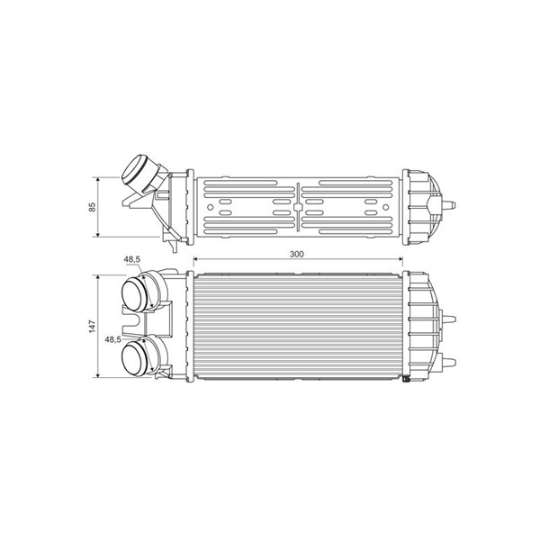 Intercooler Valeo 817706 VALEO Intercooler Valeo 817706 VALEO