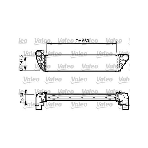 Intercooler Valeo 817828 VALEO