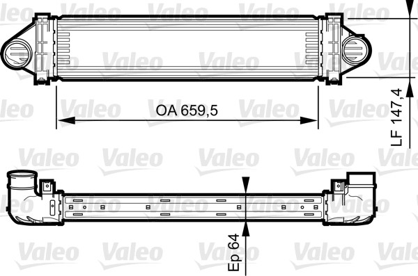 Intercooler Valeo 818240 VALEO