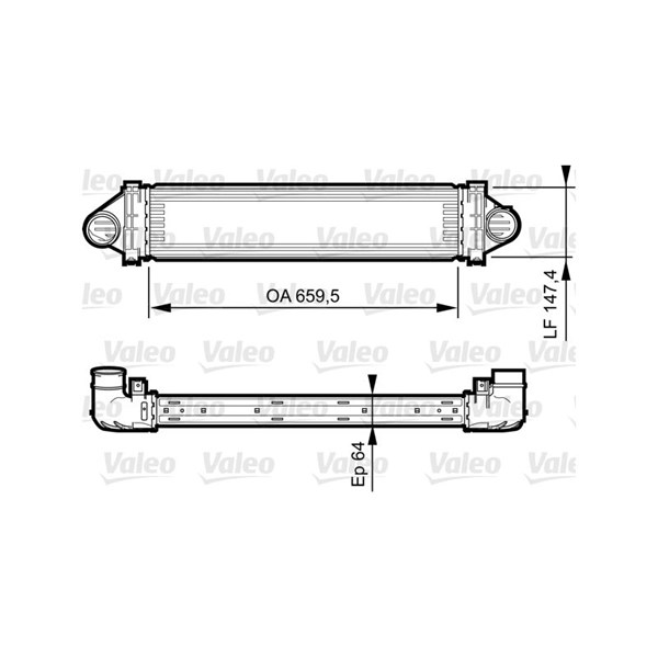 Intercooler Valeo 818240 VALEO