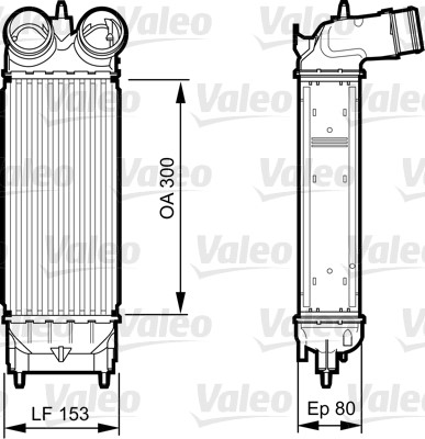 Intercooler Valeo 818244 VALEO