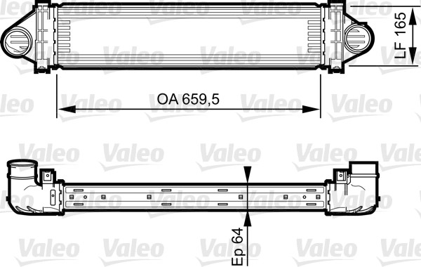 Intercooler Valeo 818245 VALEO