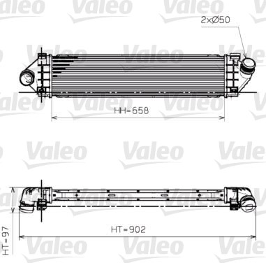 Intercooler Valeo 818246 VALEO