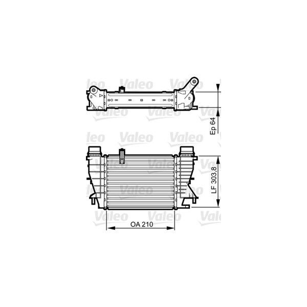 Intercooler Valeo 818251 VALEO