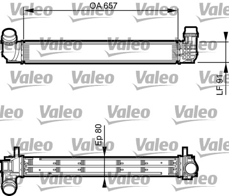 Intercooler Valeo 818269 VALEO
