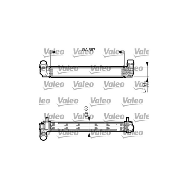 Intercooler Valeo 818269 VALEO