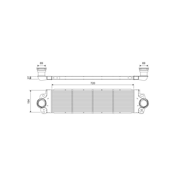 Intercooler Valeo 818272 VALEO