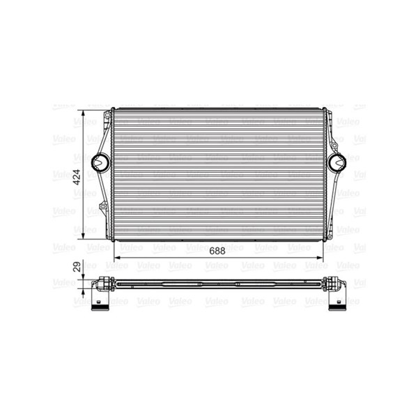 Intercooler Valeo 818281 VALEO