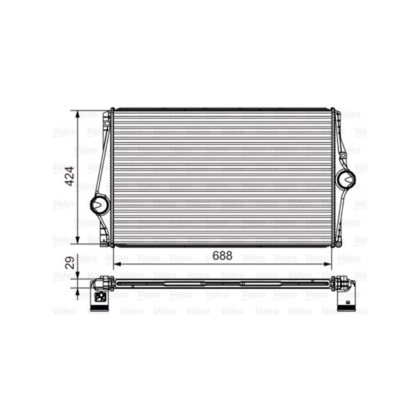 Intercooler Valeo 818282 VALEO