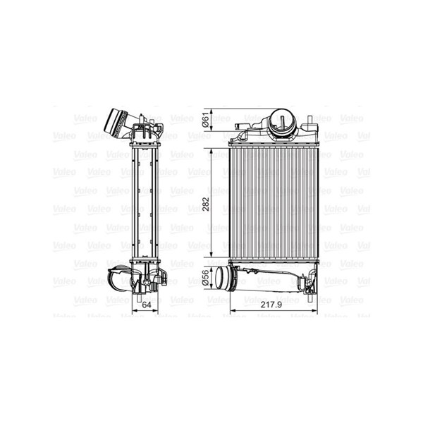 Intercooler Valeo 818295 VALEO