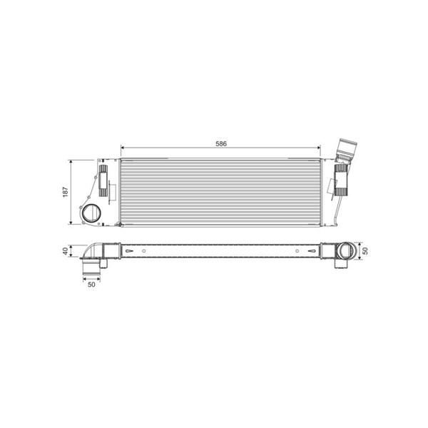 Intercooler Valeo 818727 VALEO