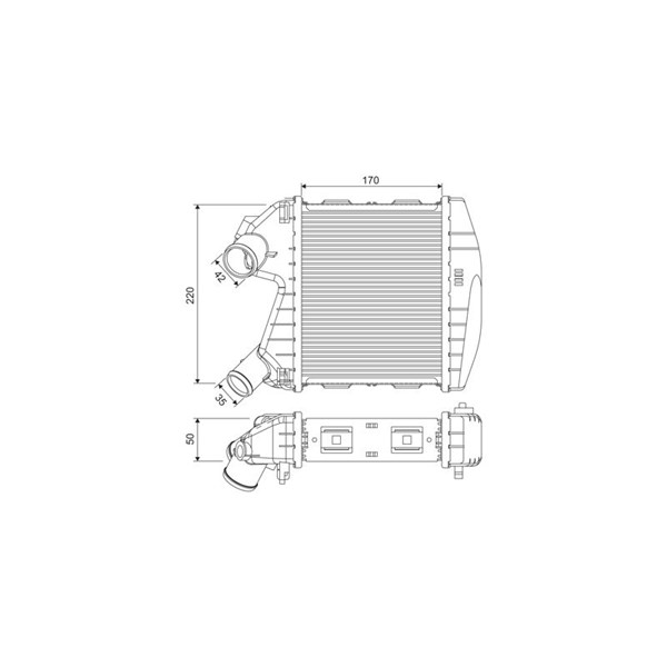Intercooler Valeo 818730 VALEO