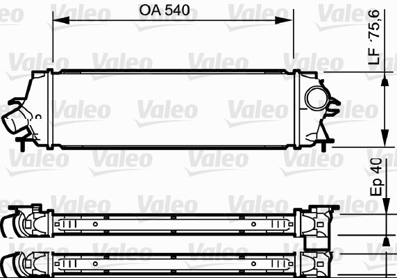 Intercooler Valeo 818771 VALEO