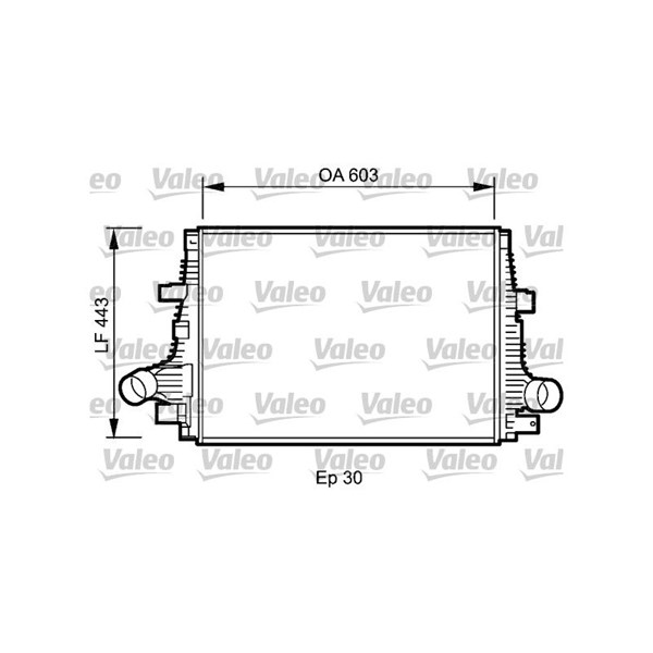 Intercooler Valeo 818794 VALEO Intercooler Valeo 818794 VALEO