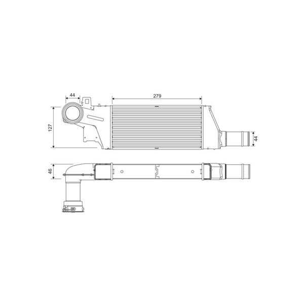 Intercooler Valeo 818809 VALEO Intercooler Valeo 818809 VALEO