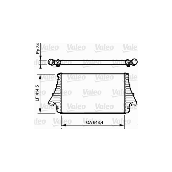 Intercooler Valeo 818818 VALEO