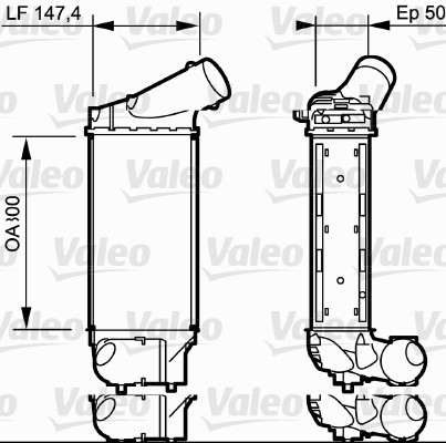 Intercooler Valeo 818836 VALEO