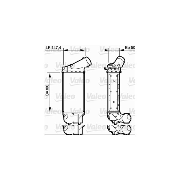 Intercooler Valeo 818836 VALEO