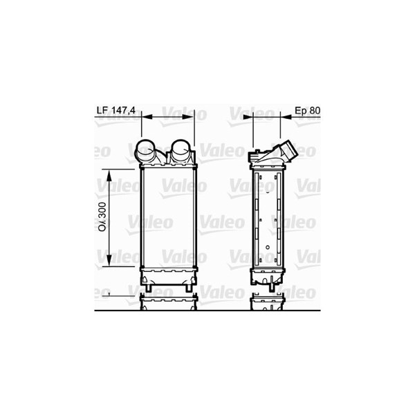 Intercooler Valeo 818837 VALEO
