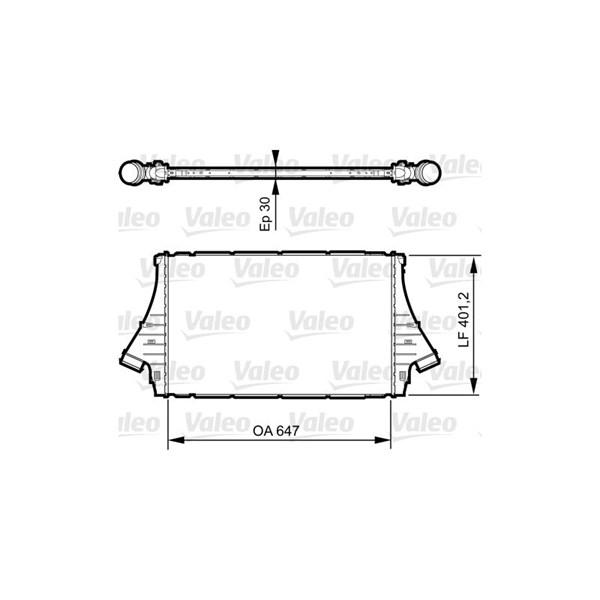 Intercooler Valeo 818840 VALEO