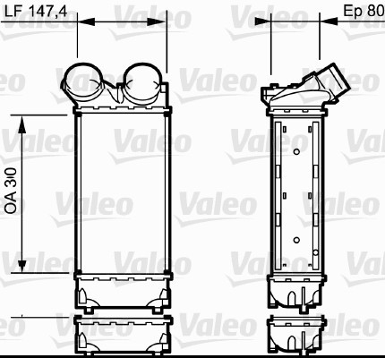 Intercooler Valeo 818841 VALEO