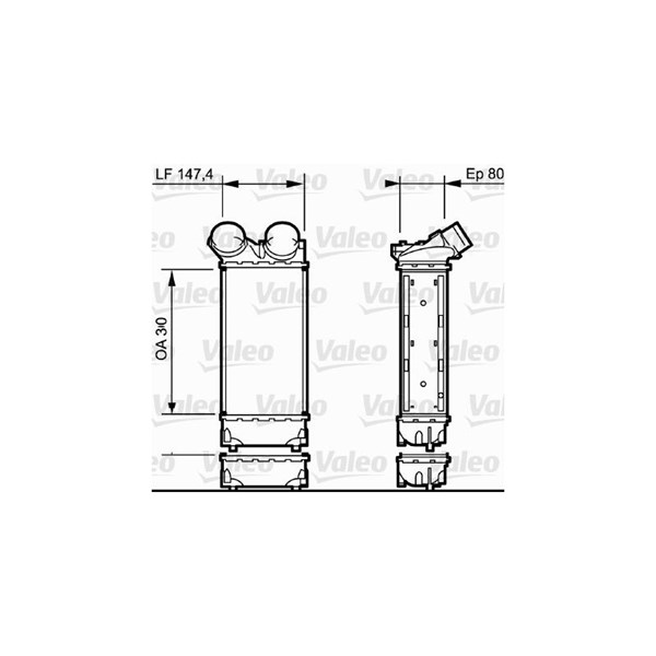 Intercooler Valeo 818841 VALEO