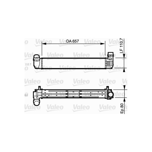 Intercooler Valeo 818870 VALEO