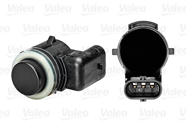 Sensor, parkeringshjälp, Fram, Bak, Ytter, Inre, Mitt till höger, VALEO
