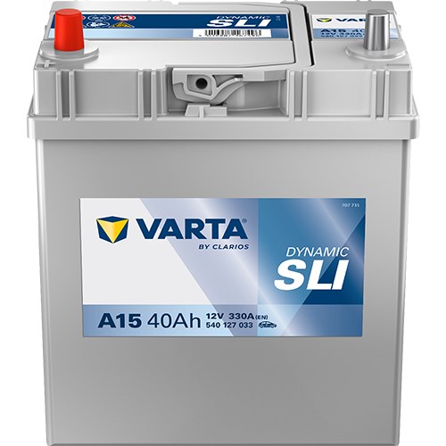 Startbatteri Varta Dynamic Sli A15 12v 40ah 330a VARTA