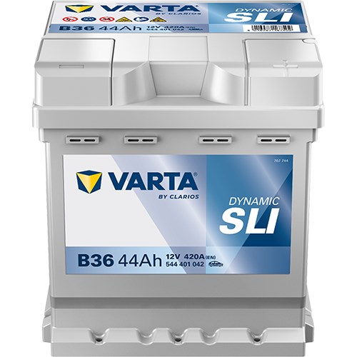 Startbatteri Varta Dynamic Sli B36 12v 44ah 420a VARTA