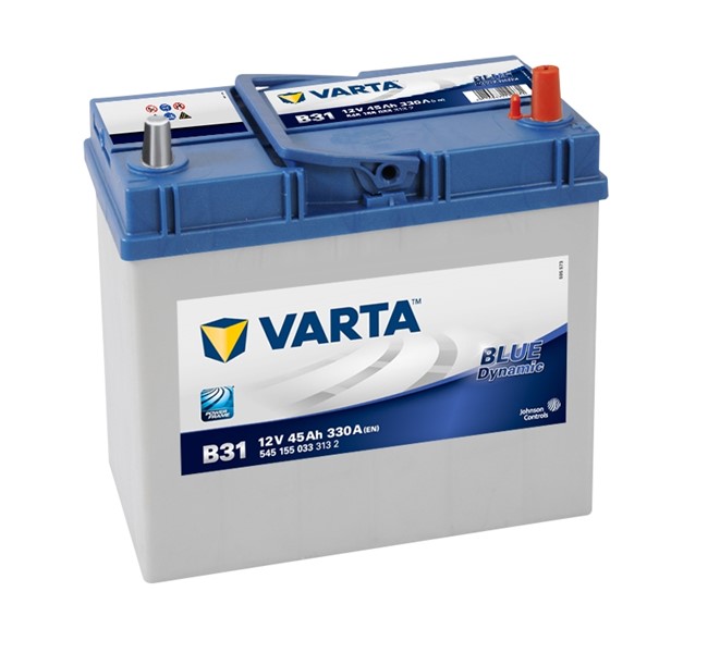 STARTBATTERI VARTA BLUE DYNAMIC B31 12V 45AH 330A VARTA