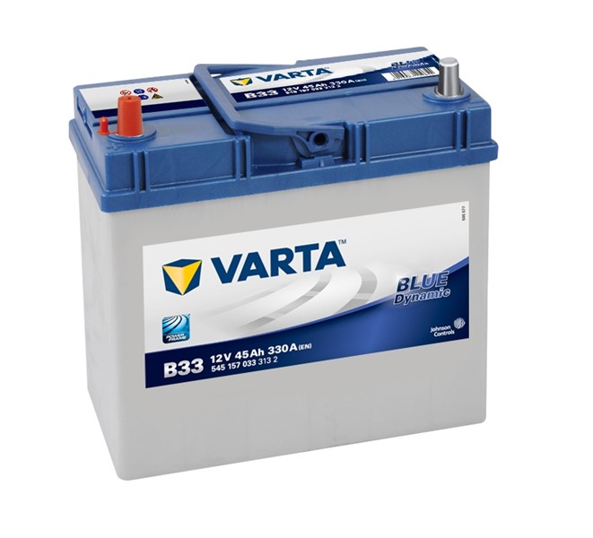 STARTBATTERI VARTA BLUE DYNAMIC B33 12V 45AH 330A VARTA