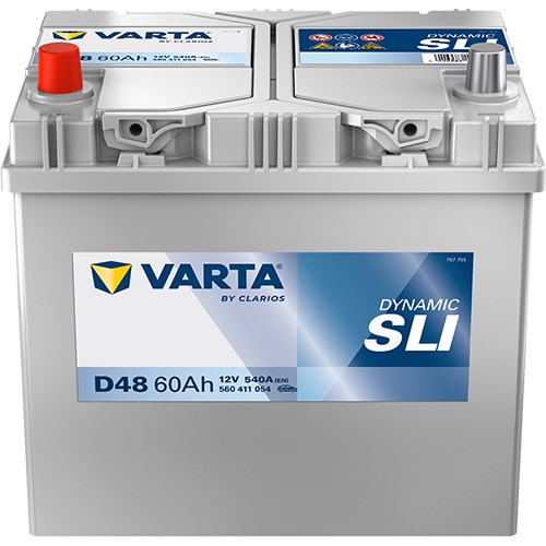 Startbatteri Varta Dynamic Sli D48 12v 60ah 540a VARTA