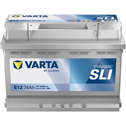 Startbatteri Varta Dynamic Sli E12 12v 74ah 680a VARTA