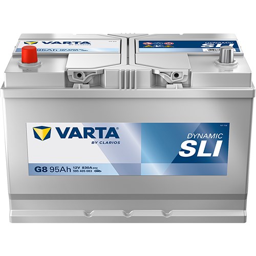 Startbatteri Varta Dynamic Sli G8 12v 95ah 830a VARTA