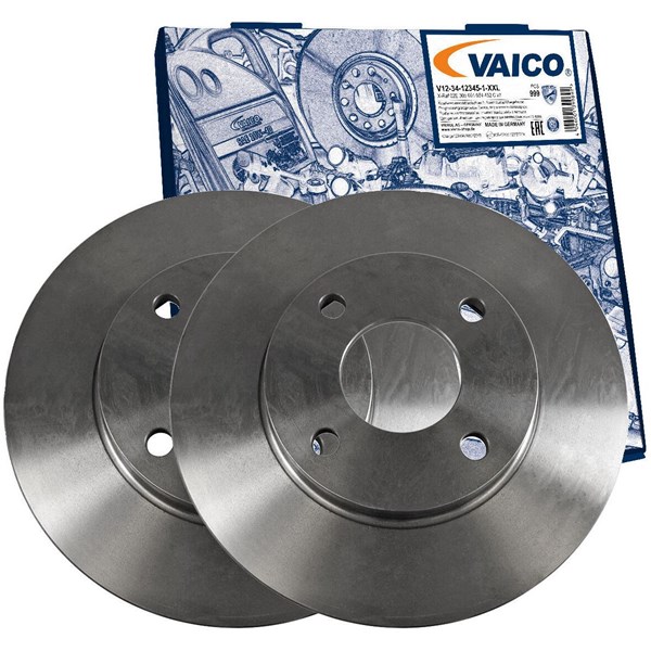Bromsskiva Ventilerad, Framaxel Vaico V25-80001 VAICO