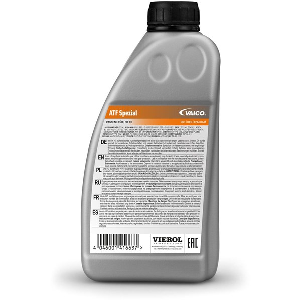 Automatväxellådsolja (atf) Genuine VAG ATF DSG, 1L