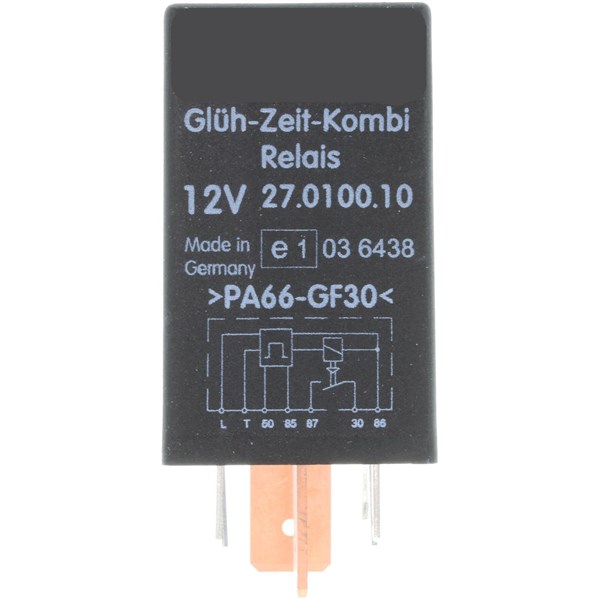 Relä, glödstiftssystem 12V