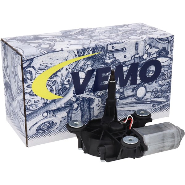 Torkarmotor 12V, Bak