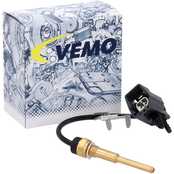 Sensor, kylvätsketemperatur, Upptill, Cylindriskt huvud VEMO