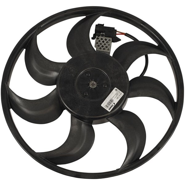 Fläkt, kylare 12V, Bakom kylaren Vemo V40-01-1041 VEMO