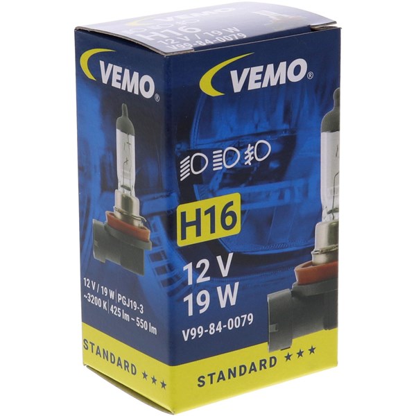 Halogenlampa H16 PGJ 19-3 12V