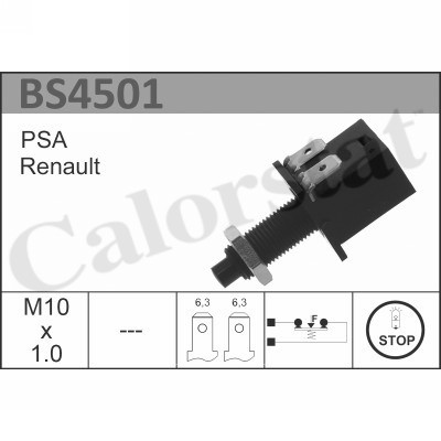 Bromsljuskontakt Calorstat by vernet BS4501 CALORSTAT by Vernet