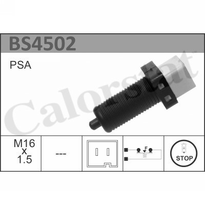 Bromsljuskontakt Calorstat by vernet BS4502 CALORSTAT by Vernet