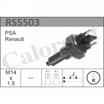 Brytare, backljus Calorstat by vernet RS5503 CALORSTAT by Vernet
